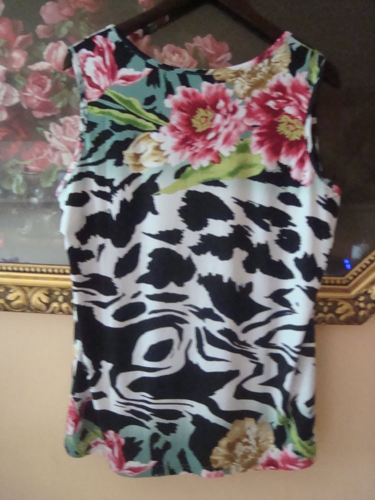 Longshirt Blütenprint Gr.44