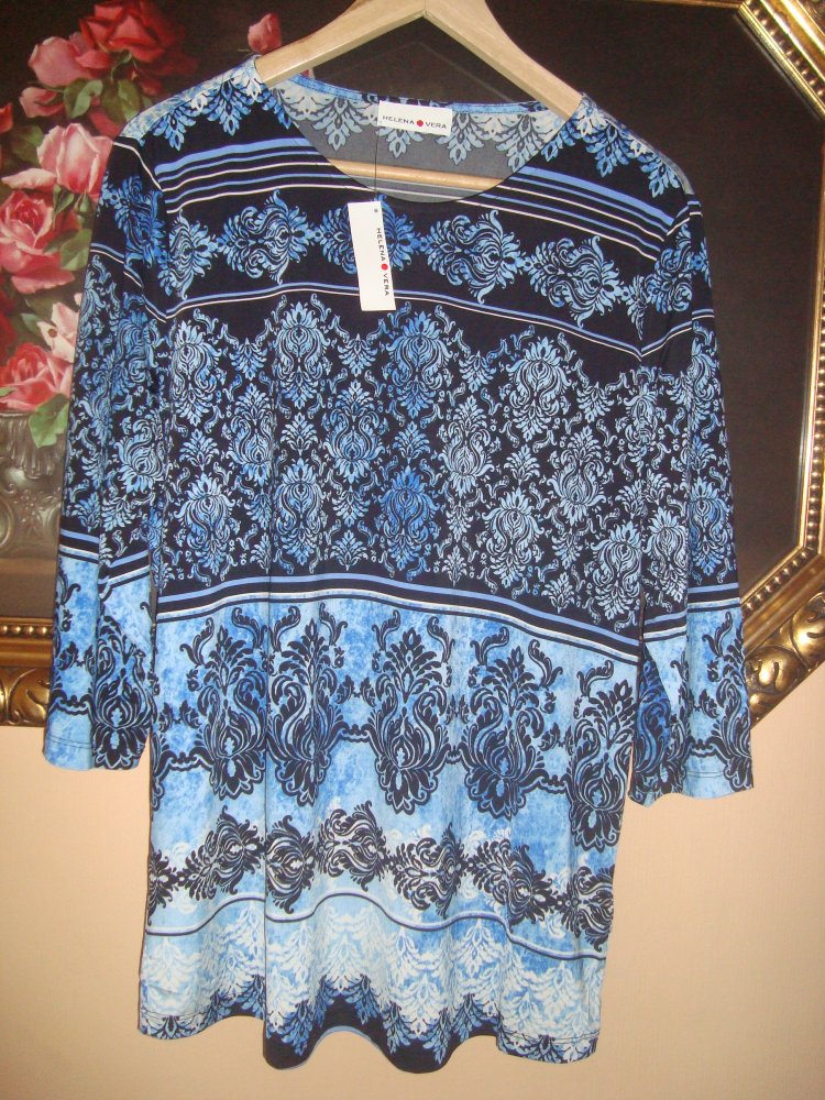 Neu! Shirt Paisley Muster-Helena Vera Gr.42/44
