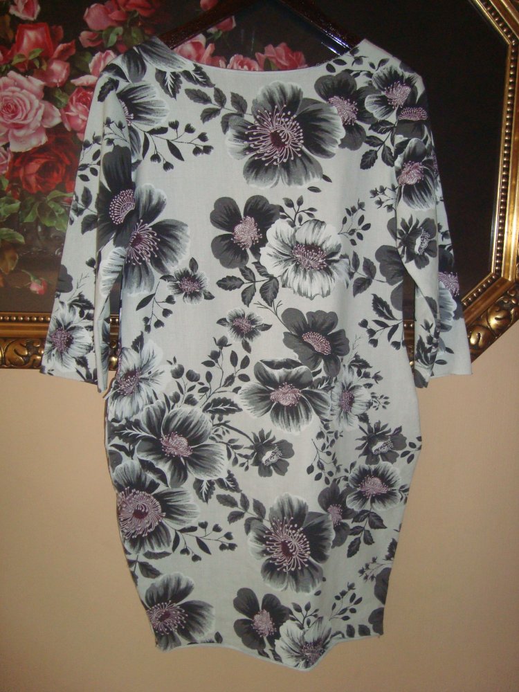 Kleid - Blütenprint Gr.38/40