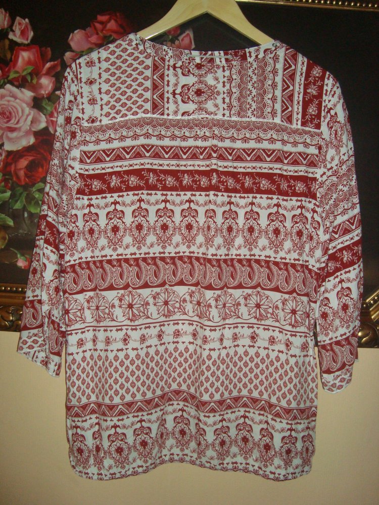 Longbluse Blütenprint von Cecil Gr.L
