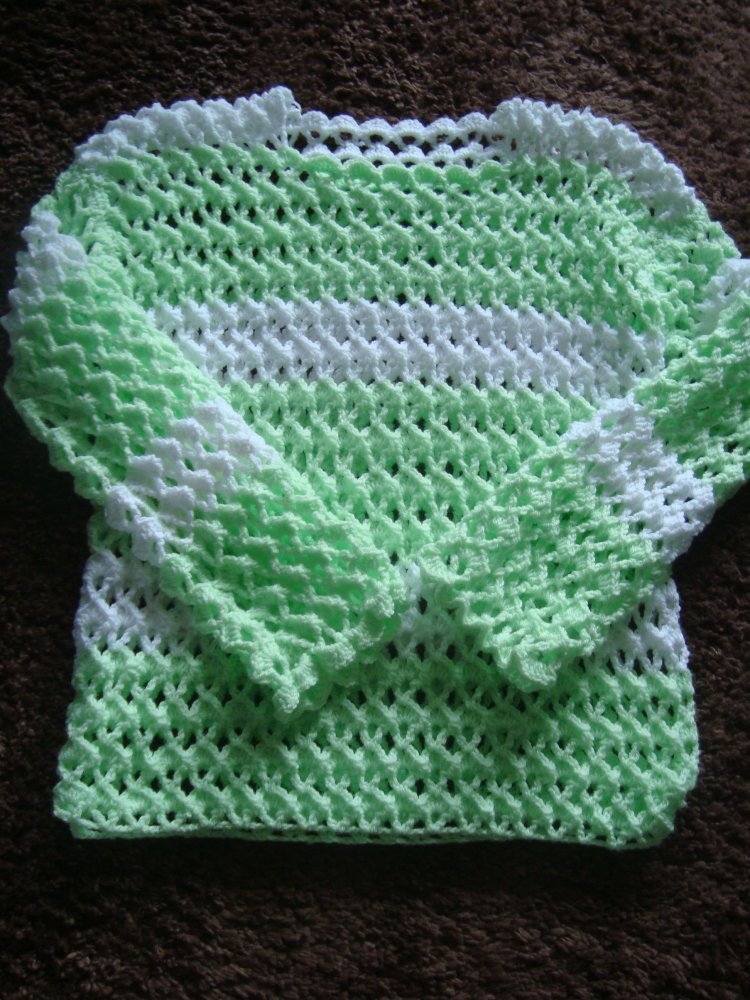 Echte Handarbeit-Häkelpullover Gr.44/46