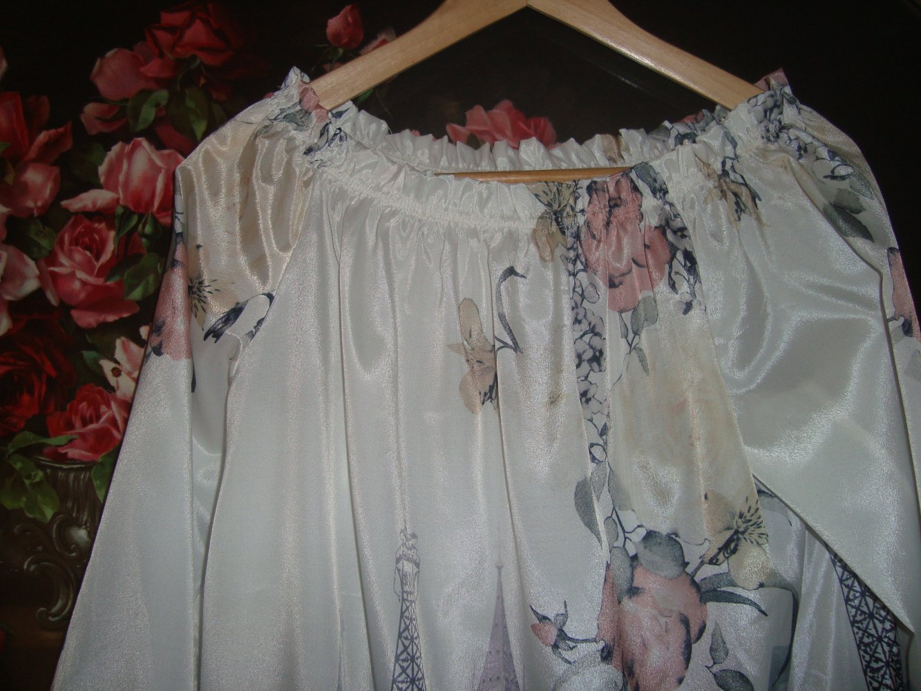 Longbluse mit tollen Print