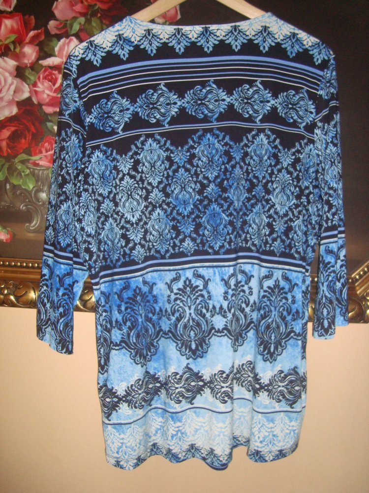 Neu! Shirt Paisley Muster-Helena Vera Gr.42/44