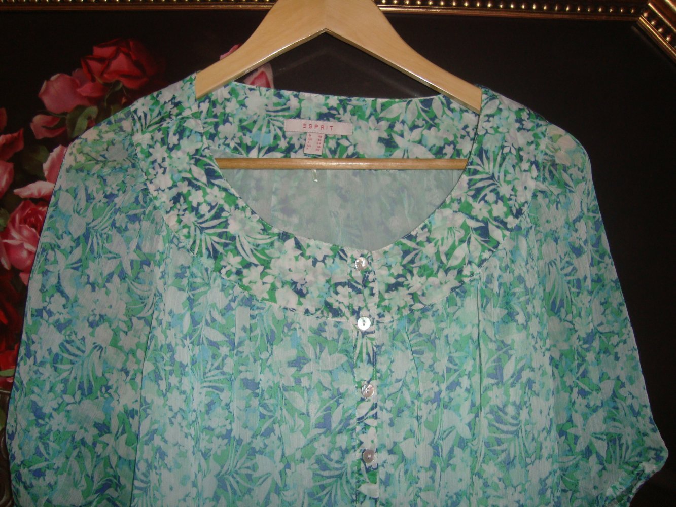Bluse im Blütenprint von Esprit Gr.40