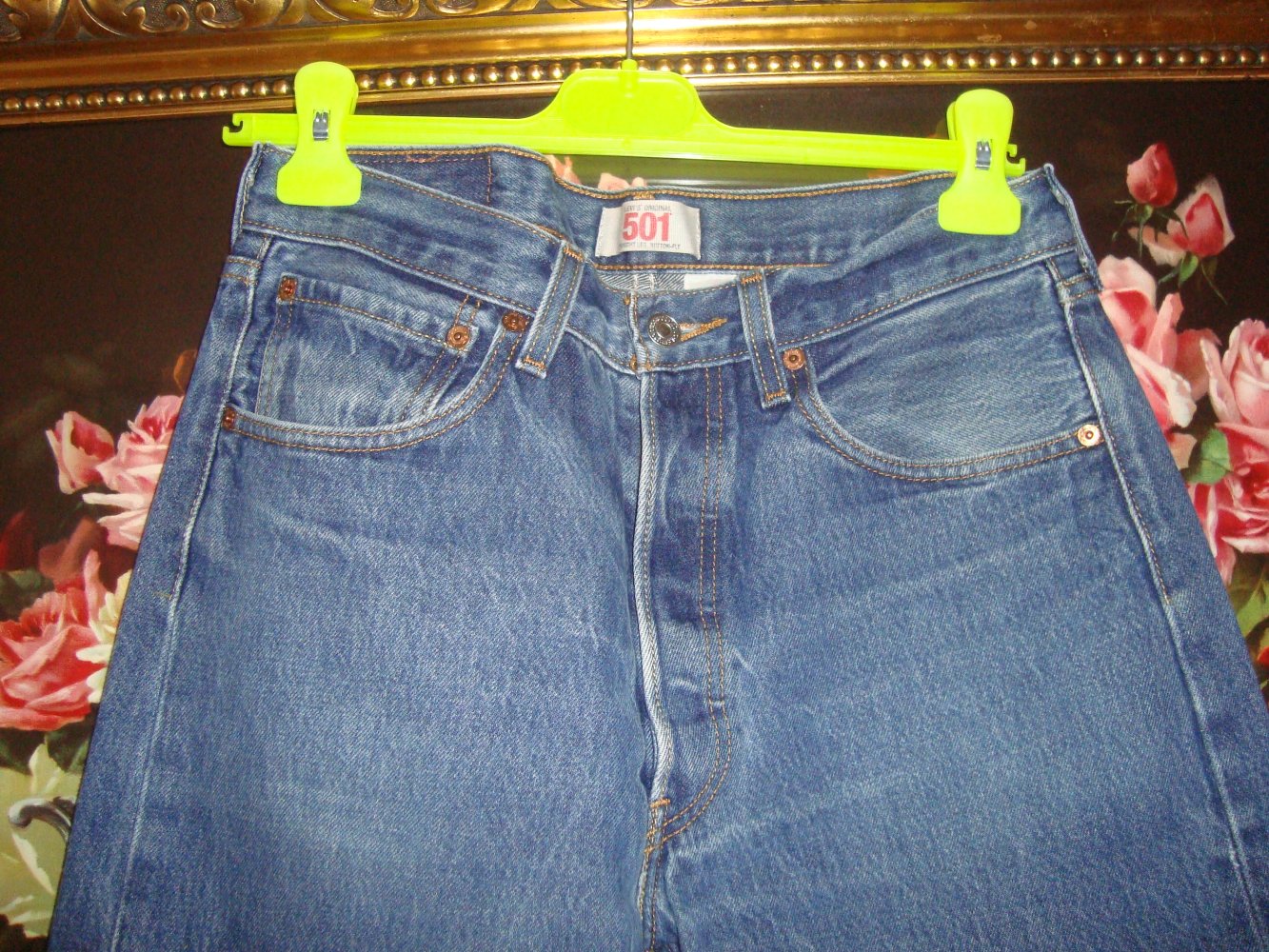 Vintage High Waist Jeans Levis 501