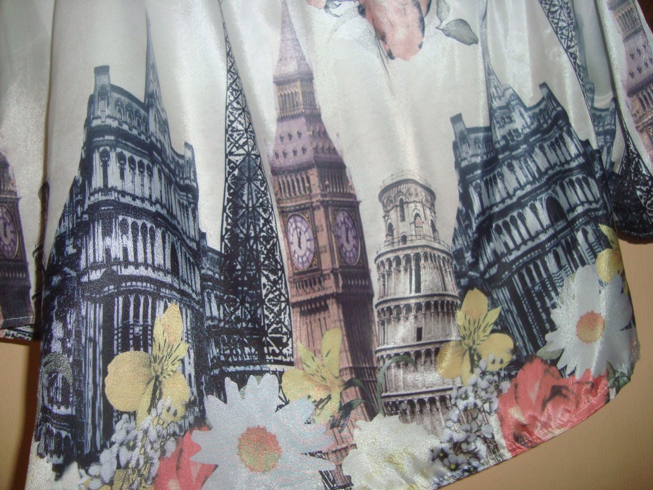 Longbluse mit tollen Print