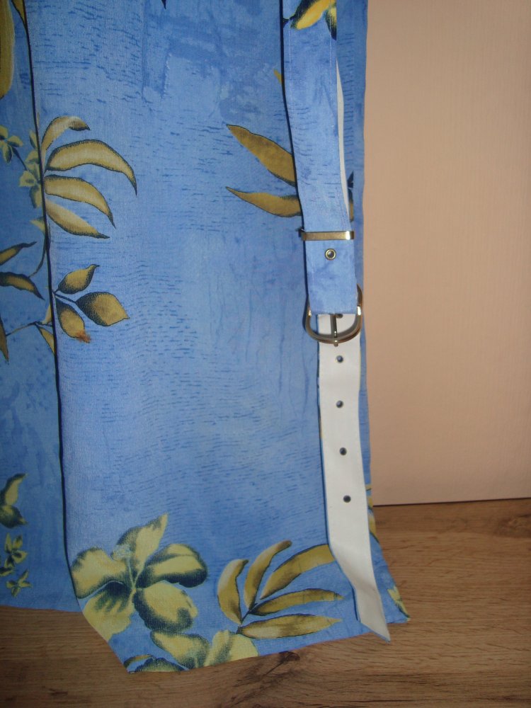 Vintage Sommerkleid Blütenprint Gr.42