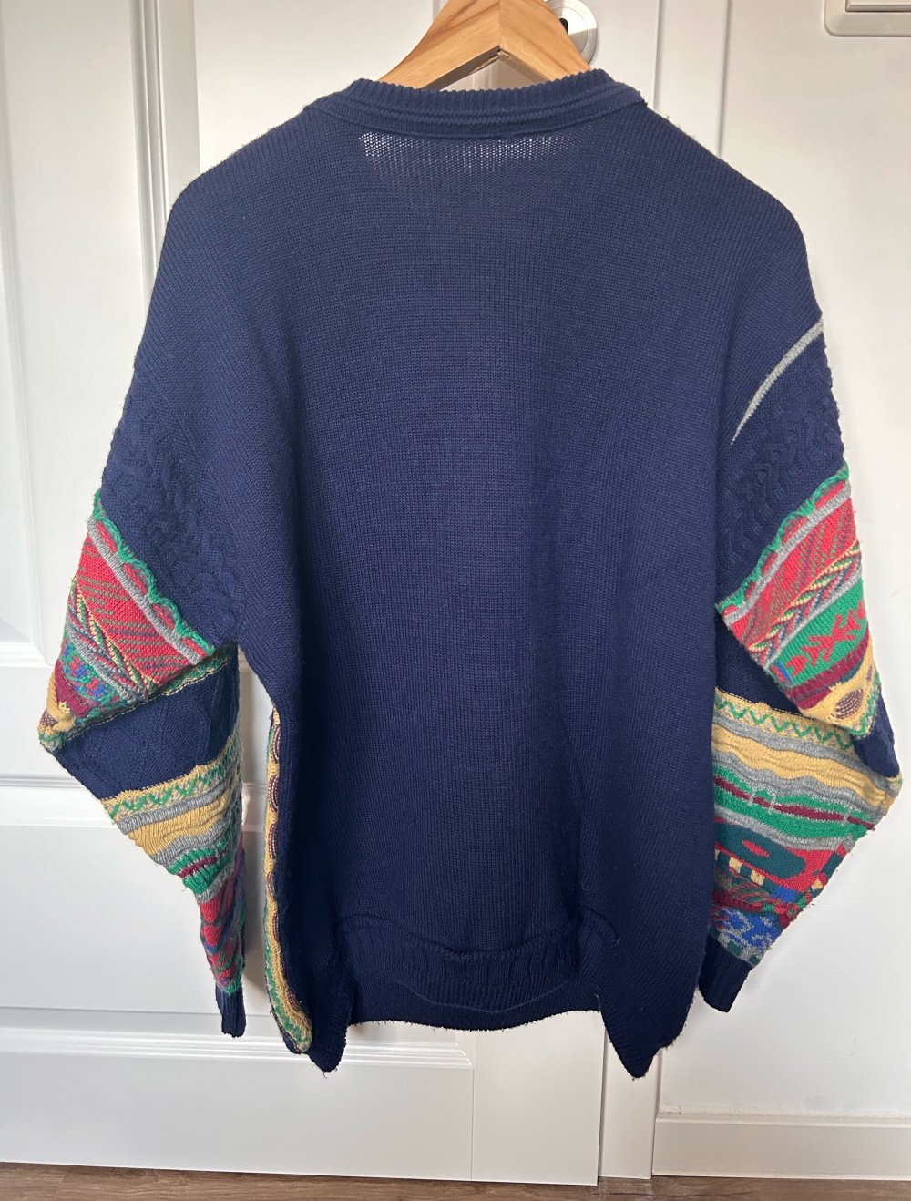 True vintage Retro Pulli Strickpullover boho hippie ethno Oversize