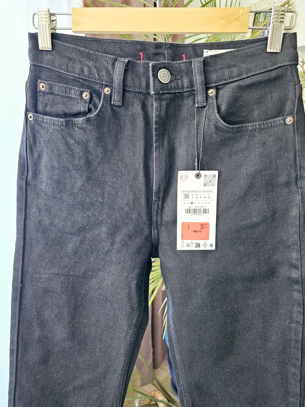 Zara Jeans Röhrenhose Große 36 neu mit Etikett