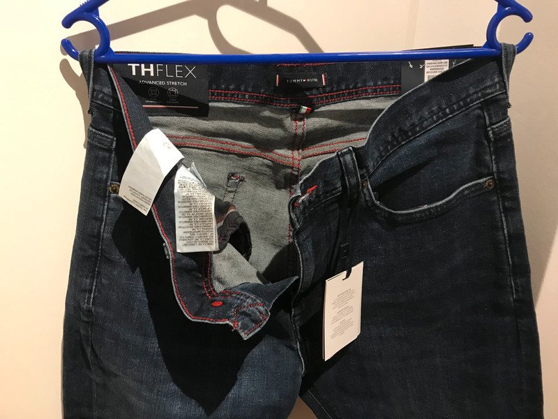 Tommy Hilfiger Damen Jeans – TH Flex Advanced Stretch – W33 x L34 – Slim Fit – Neu mit Etikett
