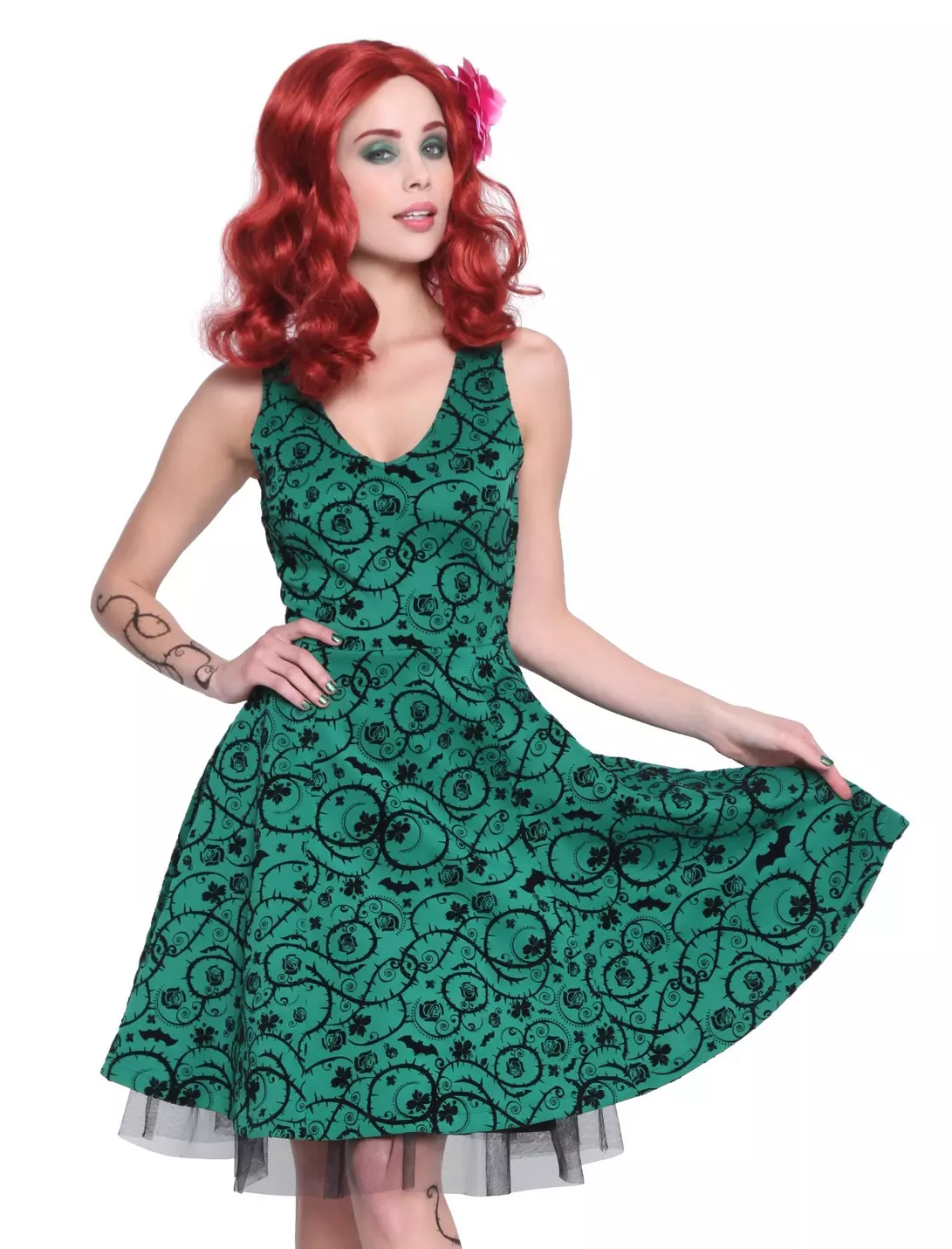 DC Bombshells Poison Ivy Dress by Hot Topic 