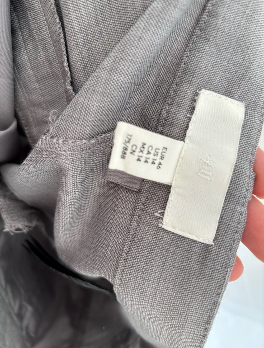Graue Hose von H&M Größe 46 neu