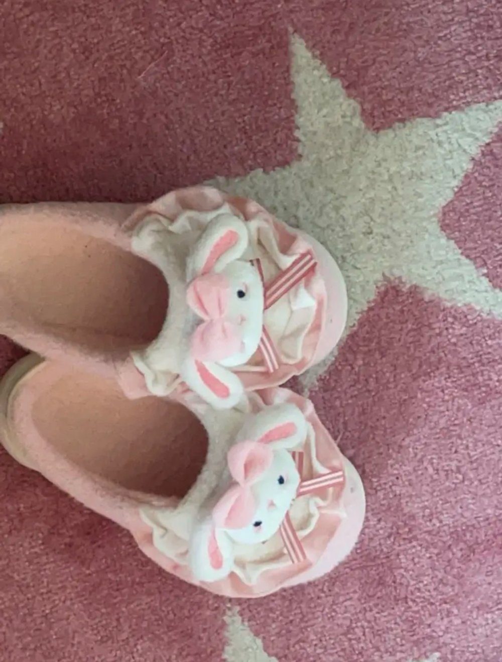 ♥️Süße Hausschuhe+Schleife|Größe: 35, 36, 38|Rosa, Blau♥️ NEU