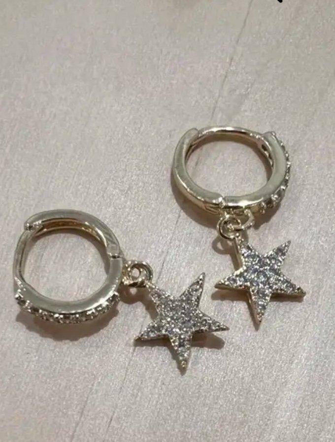 Hochwertig glänzende Ohrringe, Ohrschmuck, Creolen *NEU❣️