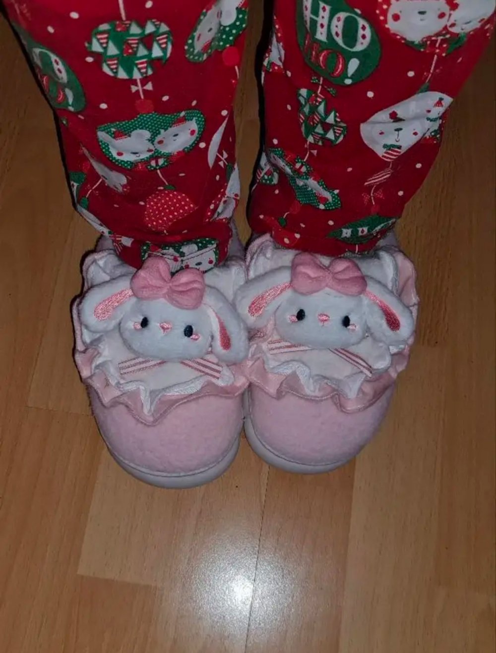 ♥️Süße Hausschuhe+Schleife|Größe: 35, 36, 38|Rosa, Blau♥️ NEU