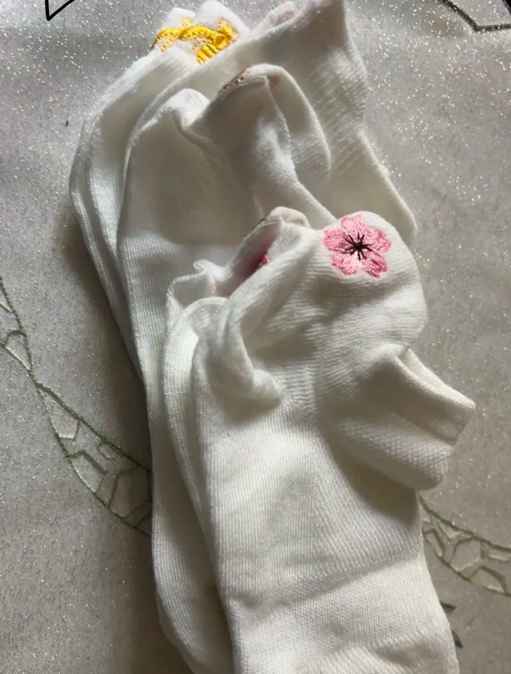 5x nagelneue, frische weiße Socken - atmungsaktiv, hoher Rücken