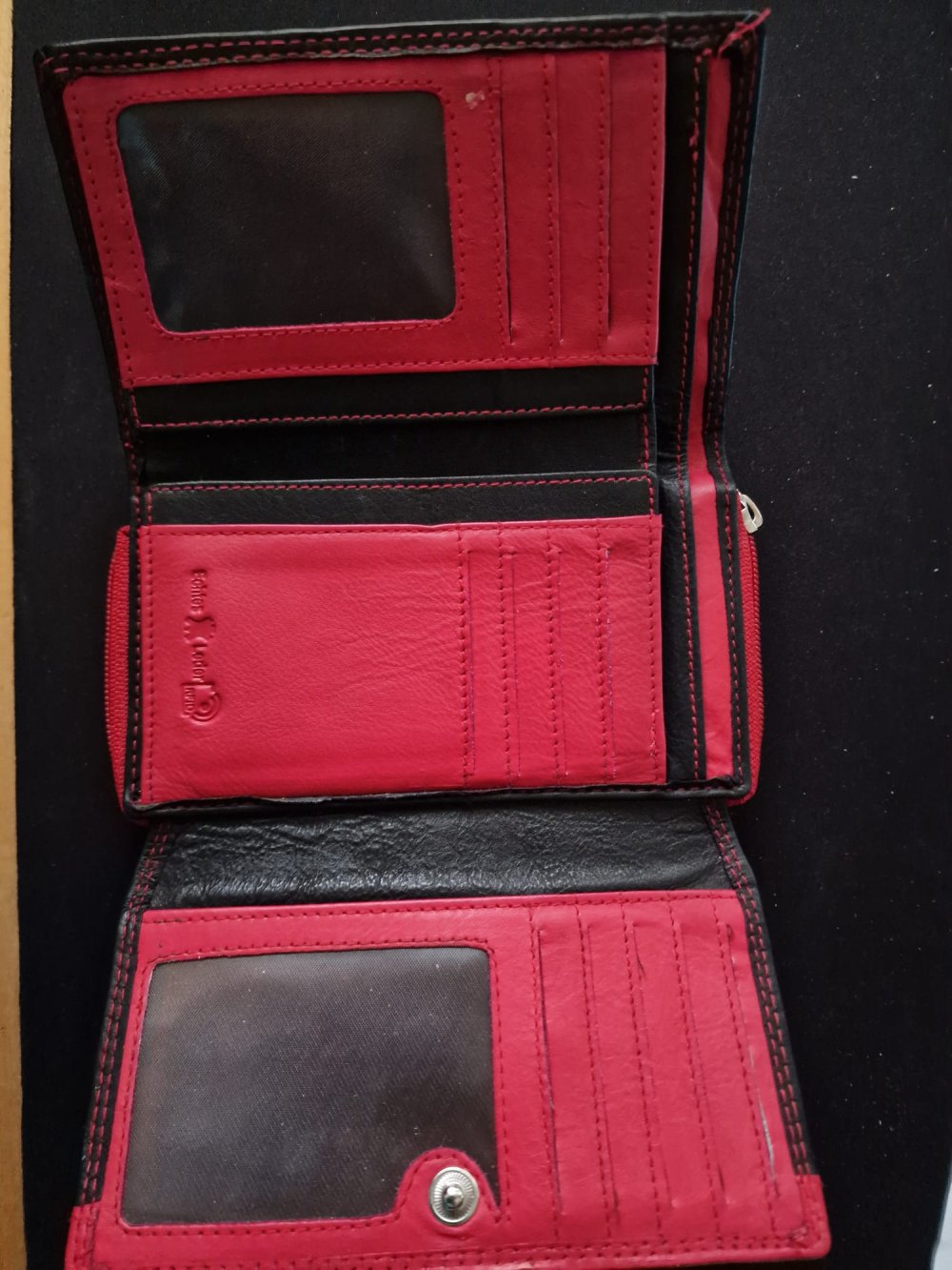 Leder- Geldbörse Portemonnaie