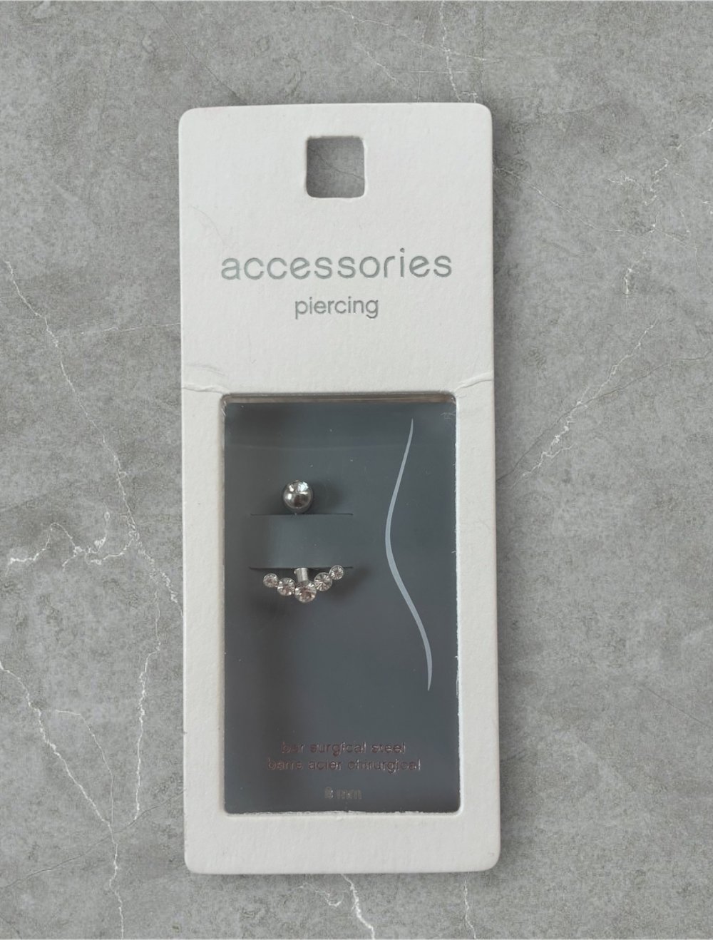 Neues Piercing-Set – hochwertiger Chirurgenstahl