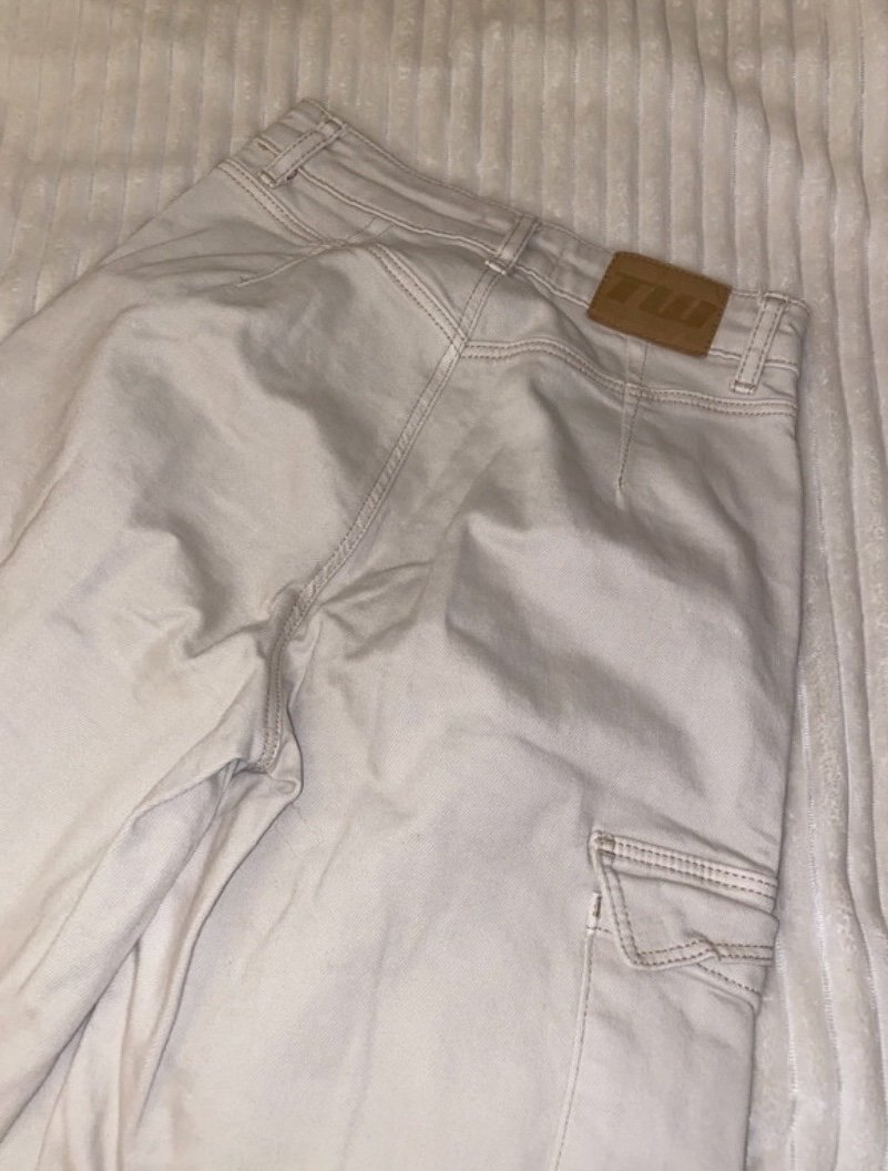 weiße Jeans