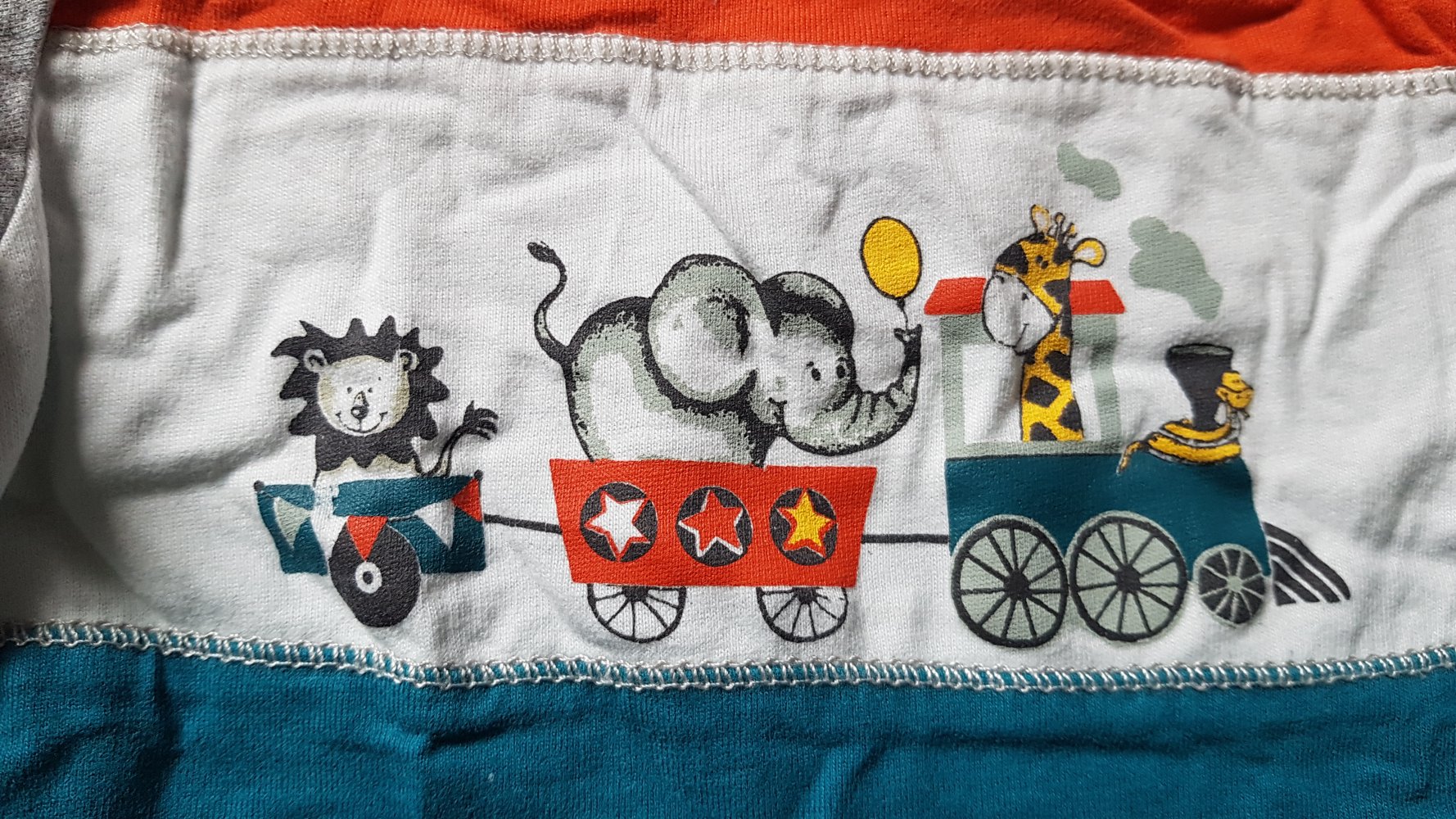 2 Langarm Shirts, Gr. 68, türkis und grau