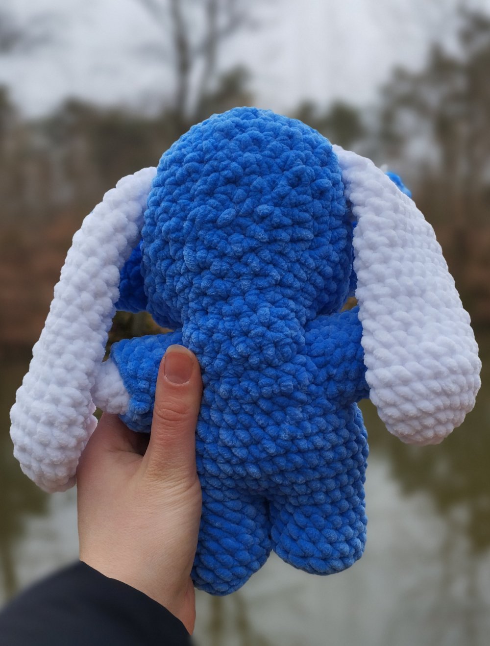 Hase Kuscheltier Lilo und Stitch Kostüm gehäkelt Amigurumi selfmade