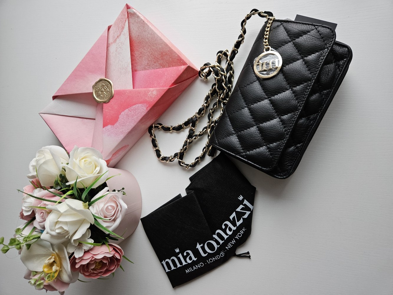 Mia Tomazzi Ledertasche, Umhängetasche 