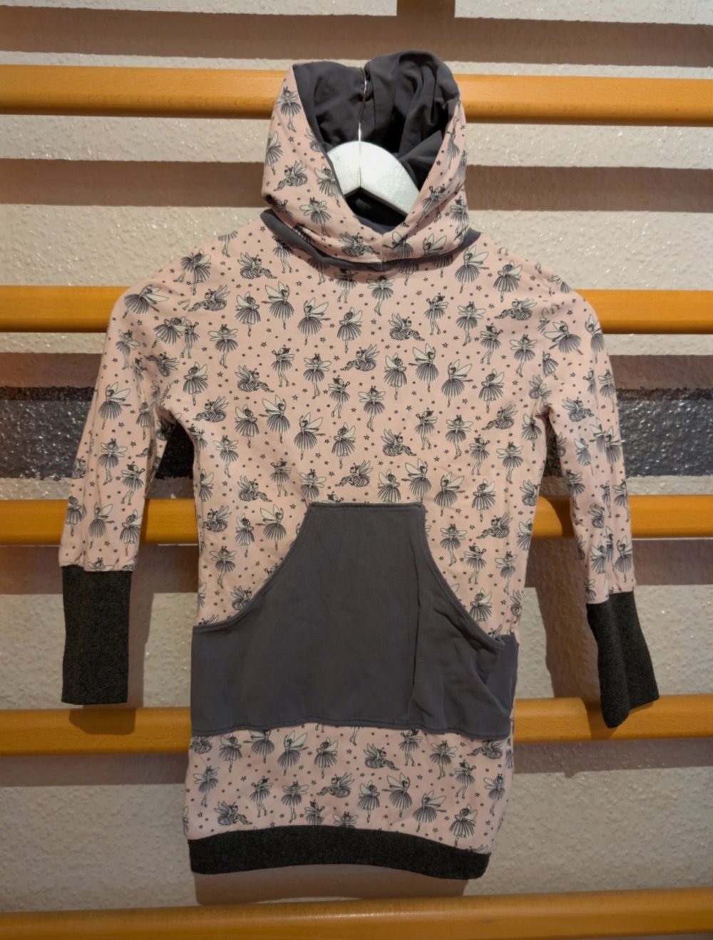 Handmade Longhoodie Gr.116 Fee Ballerina
