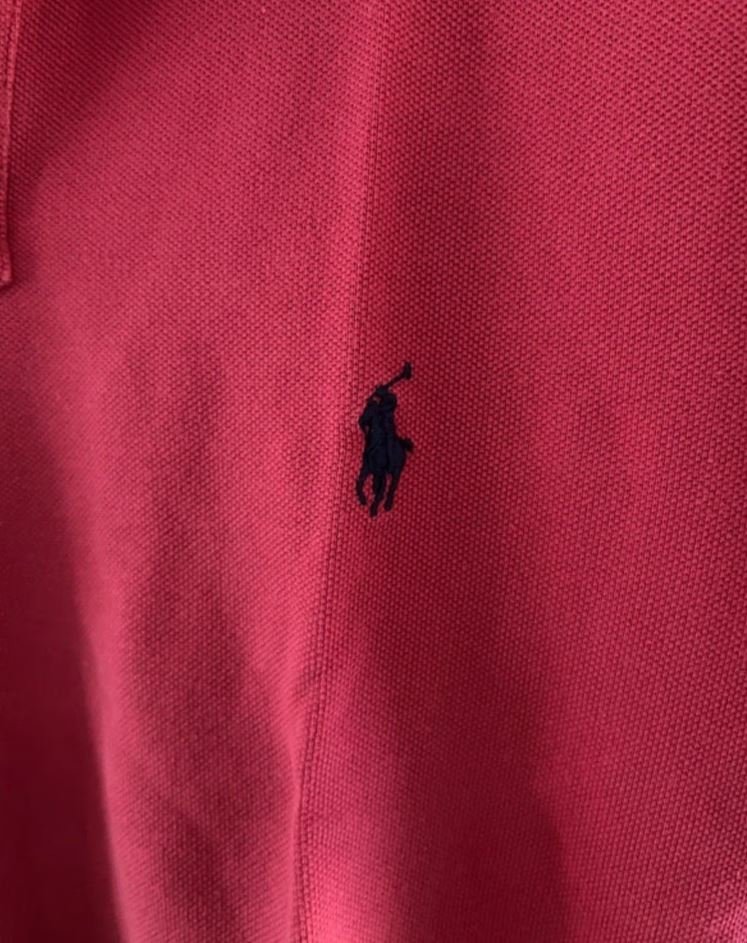 Ralph Lauren Poloshirt - Größe S - Rot