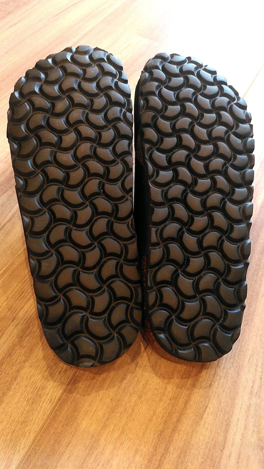 Alacant Slide Kork Sandale aus veganem Wildleder - Schwarz