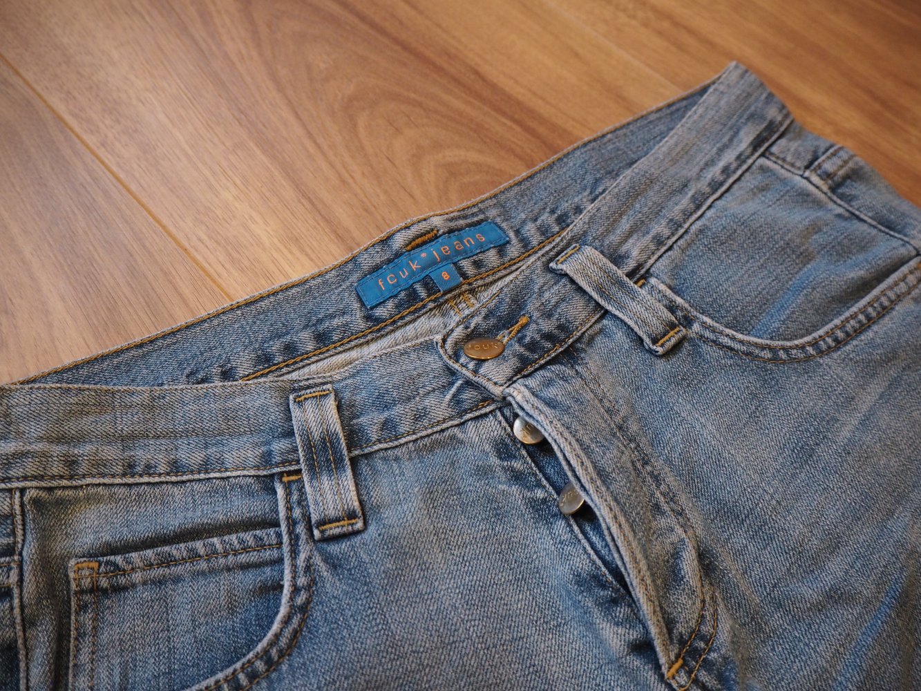 FCUK Jeans, straight leg/leichter bootcut