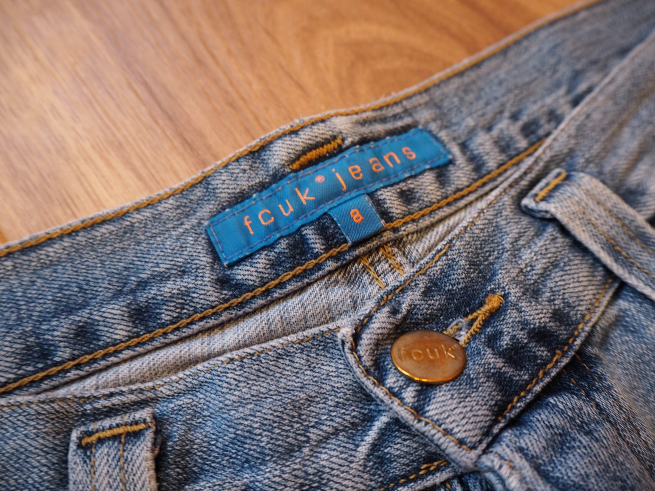 FCUK Jeans, straight leg/leichter bootcut