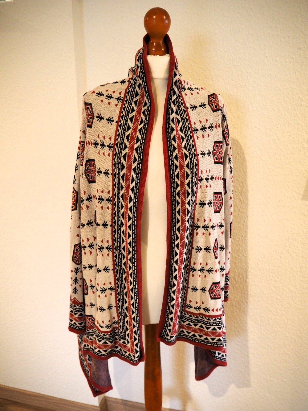 Poncho-Style Cardigan