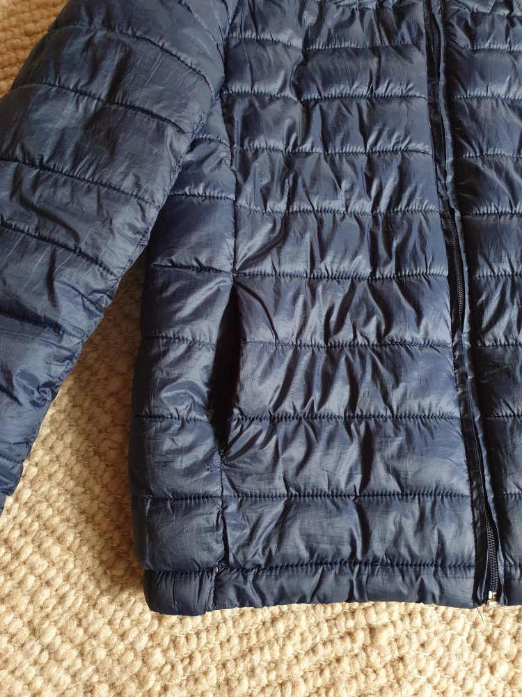 Dunkelblaue Hailys Kinder-Steppjacke für Frühjahr und Herbst