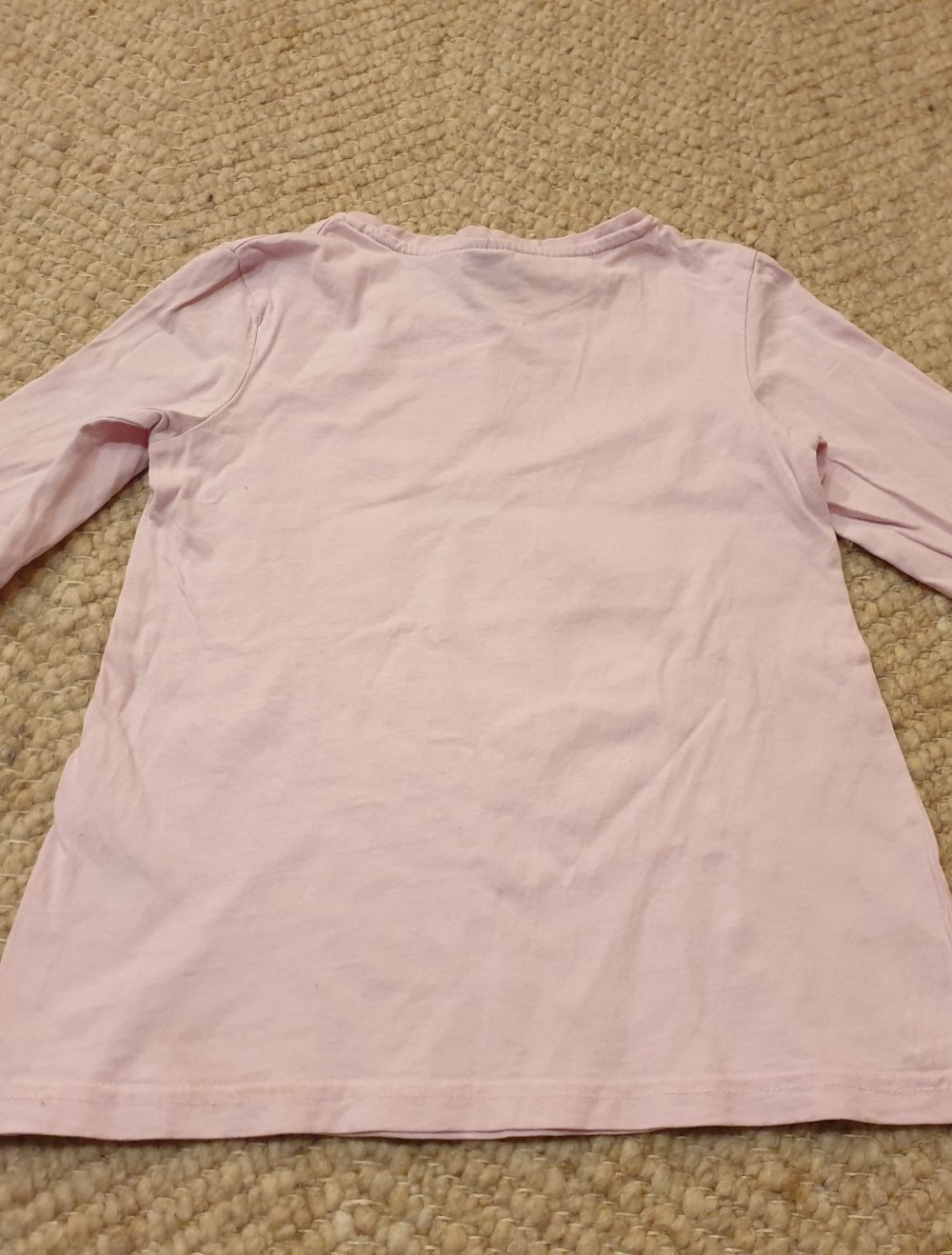 Rosa kiki&koko Langarmshirt mit Einhorn und Regenbogen