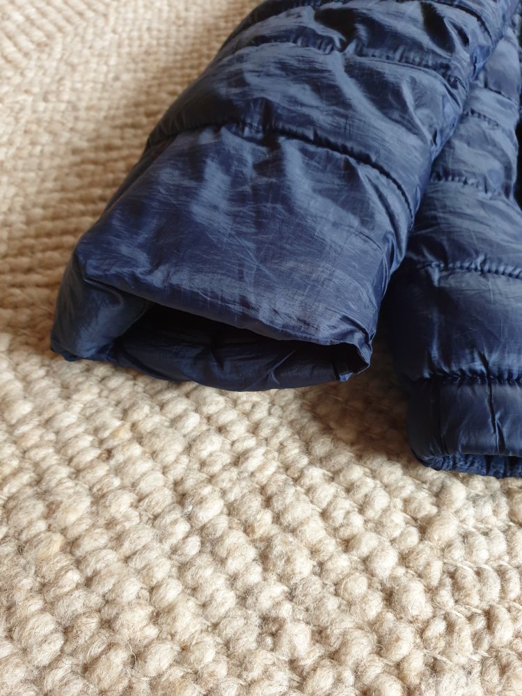 Dunkelblaue Hailys Kinder-Steppjacke für Frühjahr und Herbst