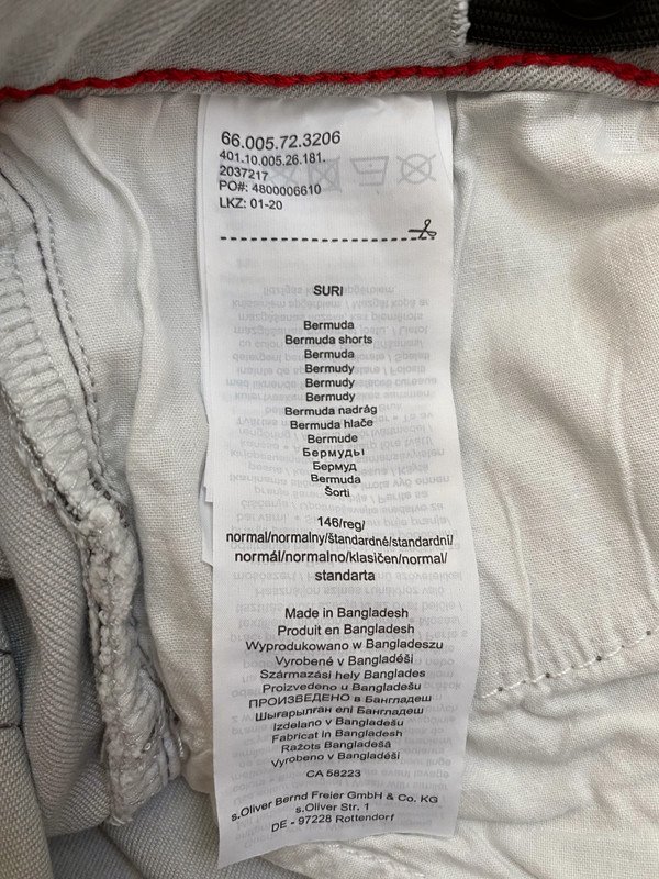 Bermuda aus Denim, Gr. 146 reg, s. Oliver