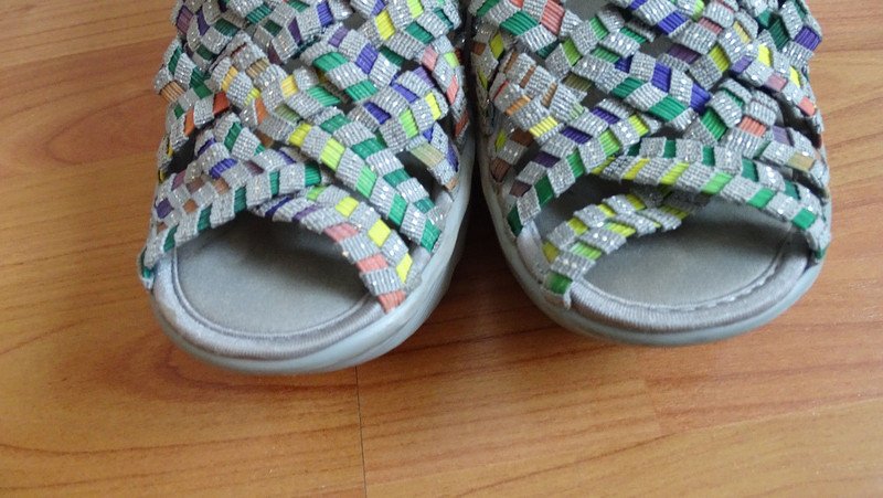 Damen Schuhe Gummi-Rimchen! Skechers Gr.37,5 - 4,5 Gel-Sohle