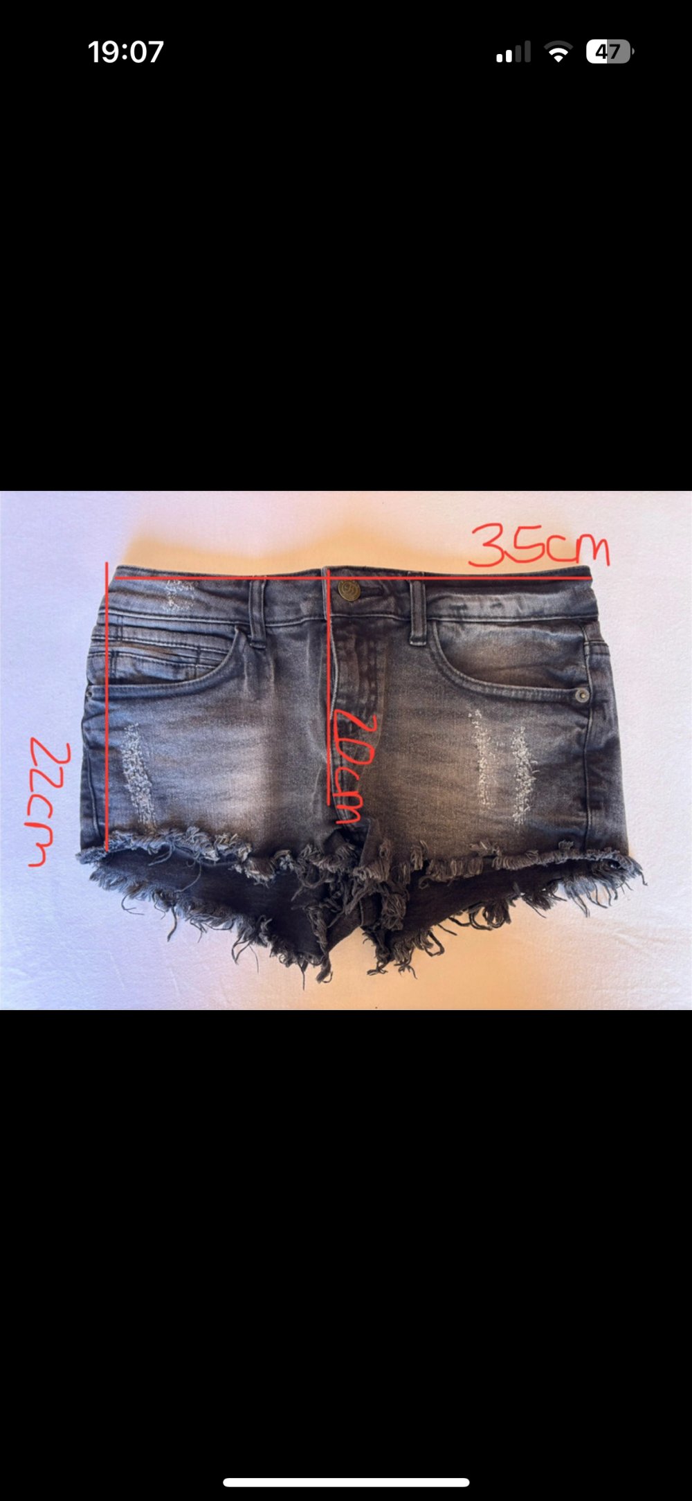 Buffalo Jeansshort mit Fransen
