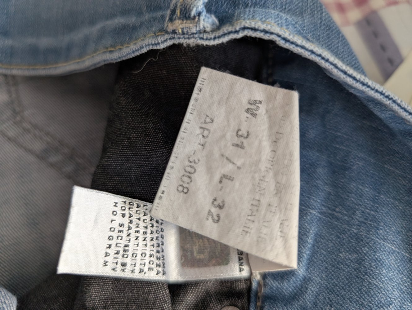 Dolche Gabana Hüftjeans