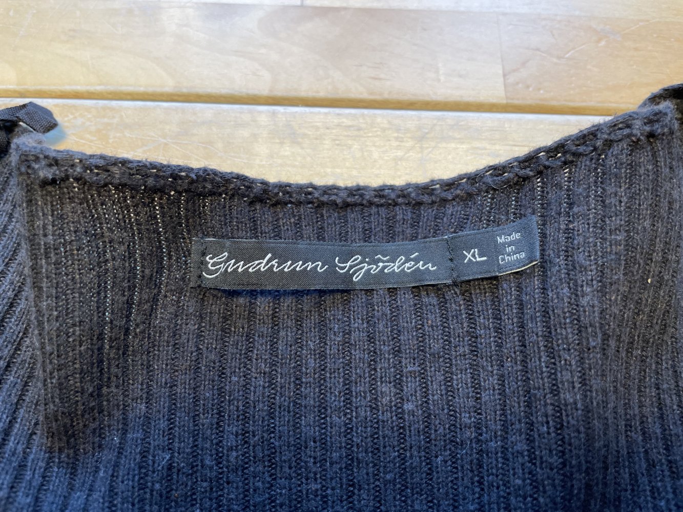 Gudrun Sjöden Strickjacke XL schwarz