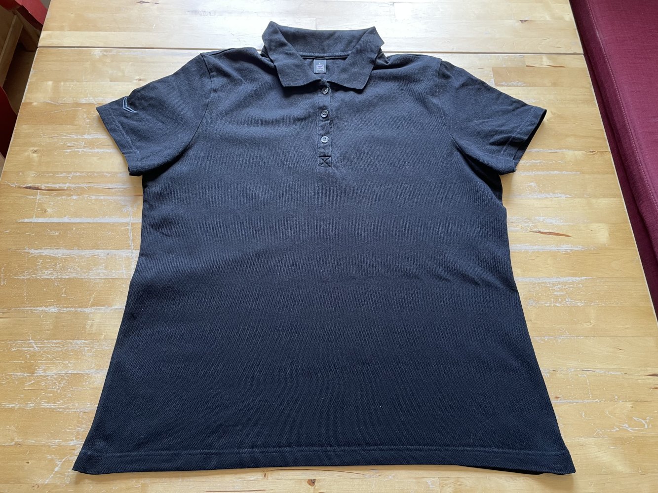 Trigema Poloshirt L schwarz