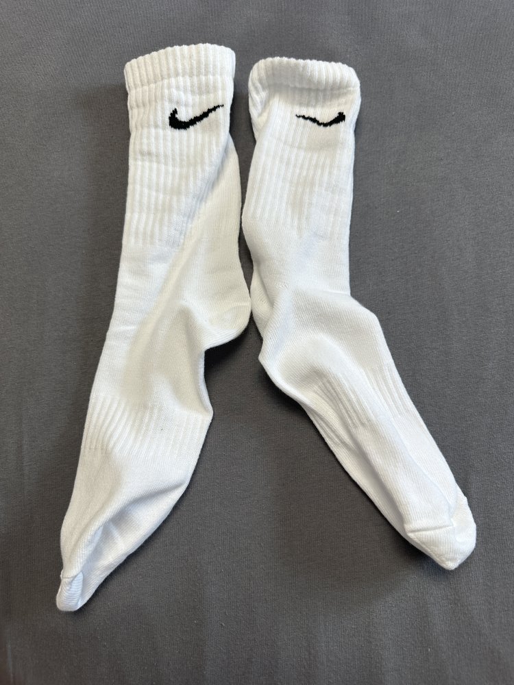 getragene Socken