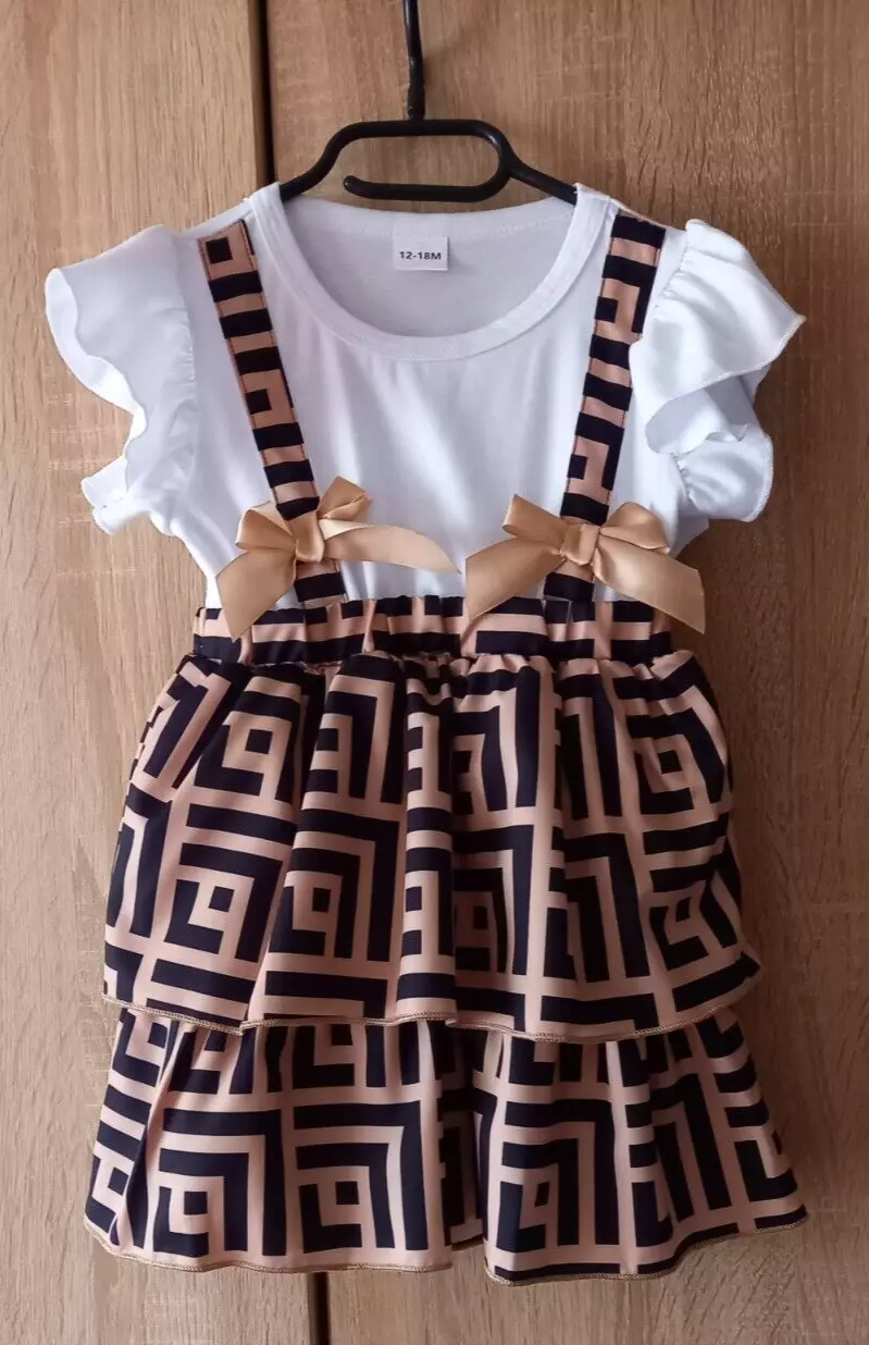 Babykleid für 12-18 Monate ( genaue Maße im Text )