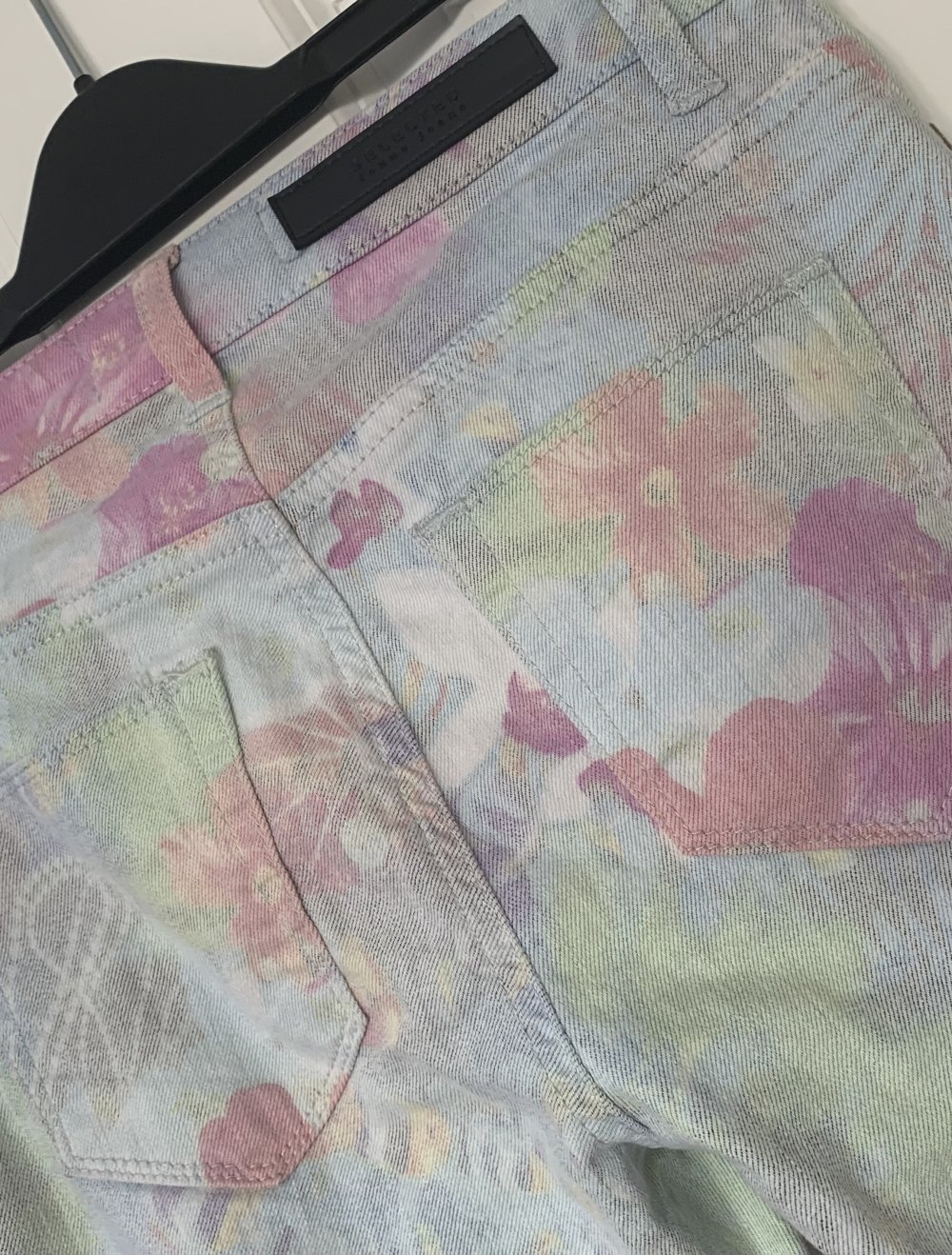 Jeans  Hose Selected Femme 26 Flower Lime Cream