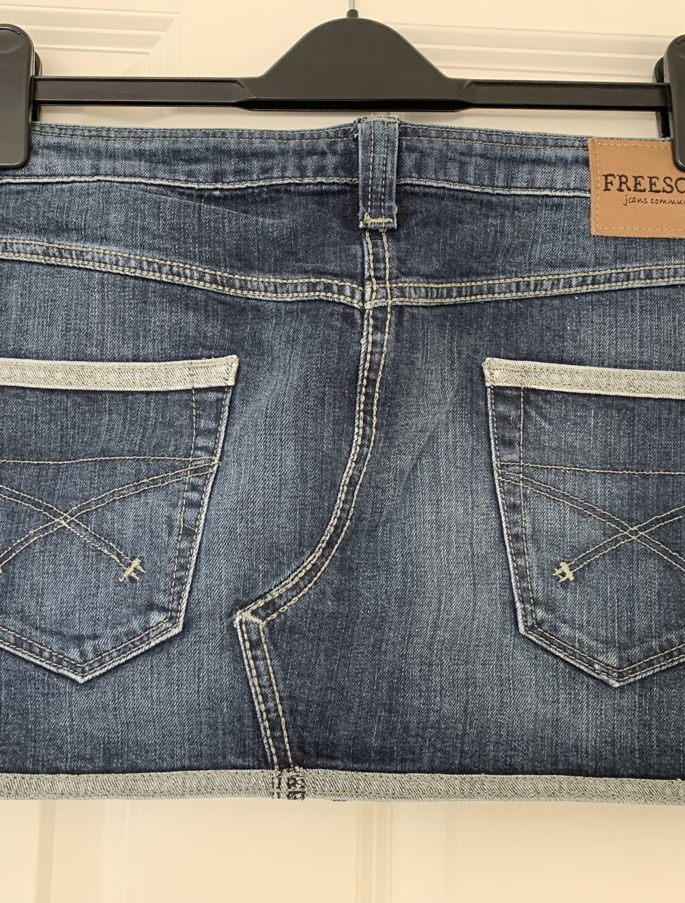 Neu Süßer Jeans Mini Rock  Freesoul M