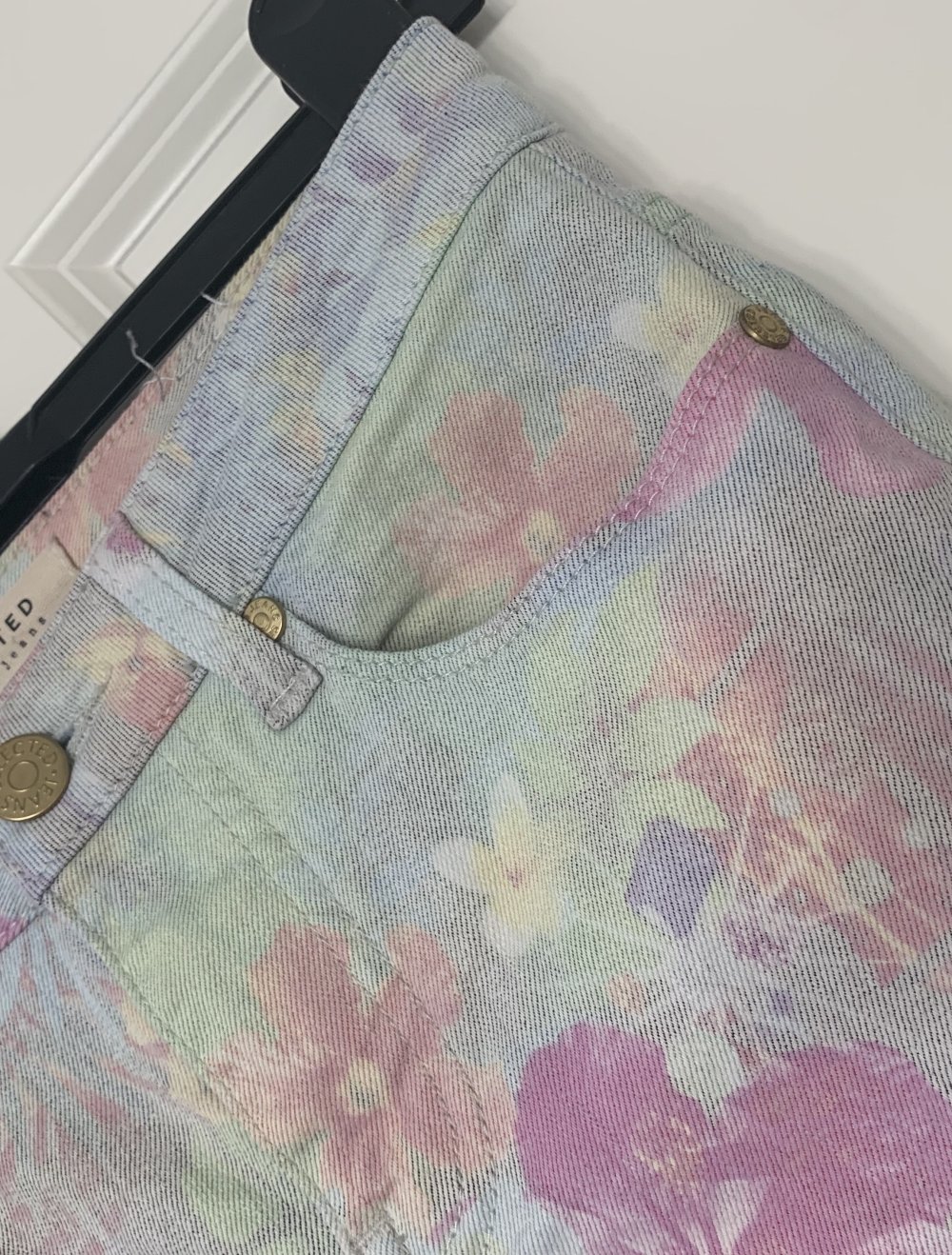 Jeans  Hose Selected Femme 26 Flower Lime Cream