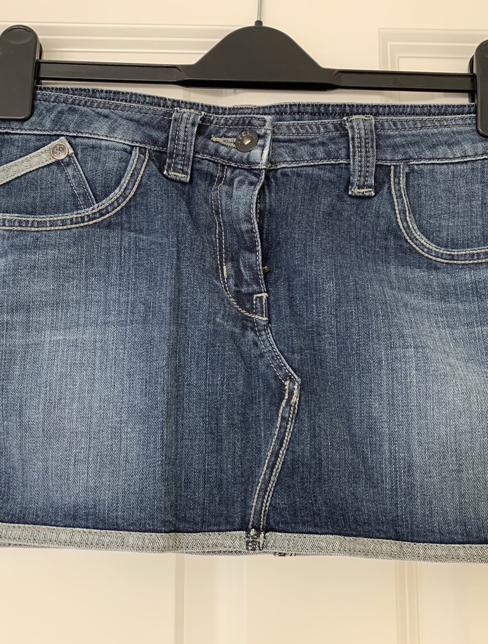 Neu Süßer Jeans Mini Rock  Freesoul M