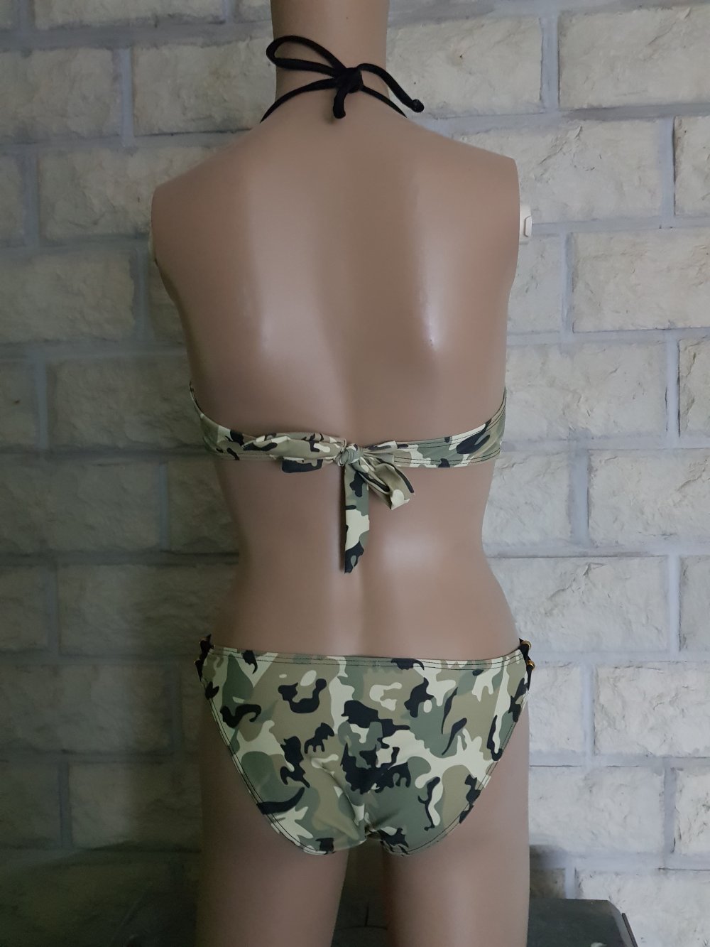 Camounflage Neckholder Bikini
