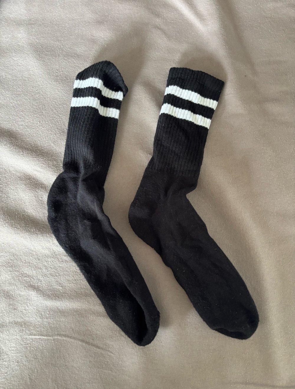 Socken schwarz lang - gr. 38-42