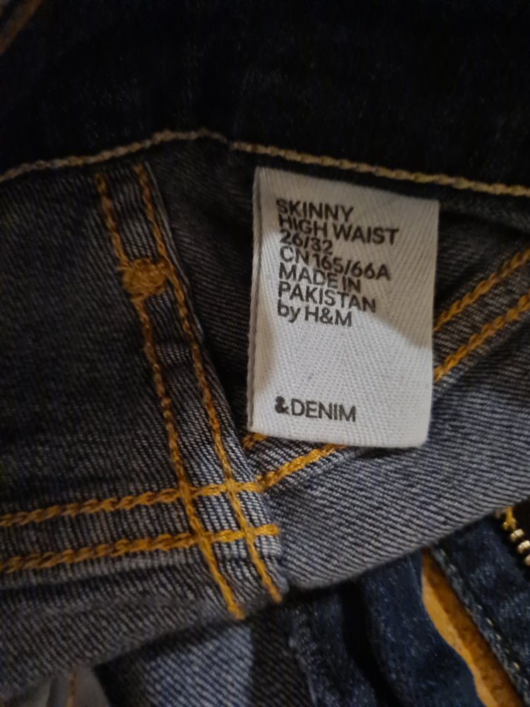 Jeanshose 26/32 skinny high waist Denim 